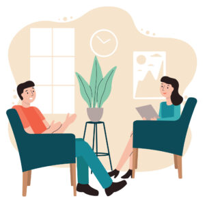 sesión de coaching y Mentoring